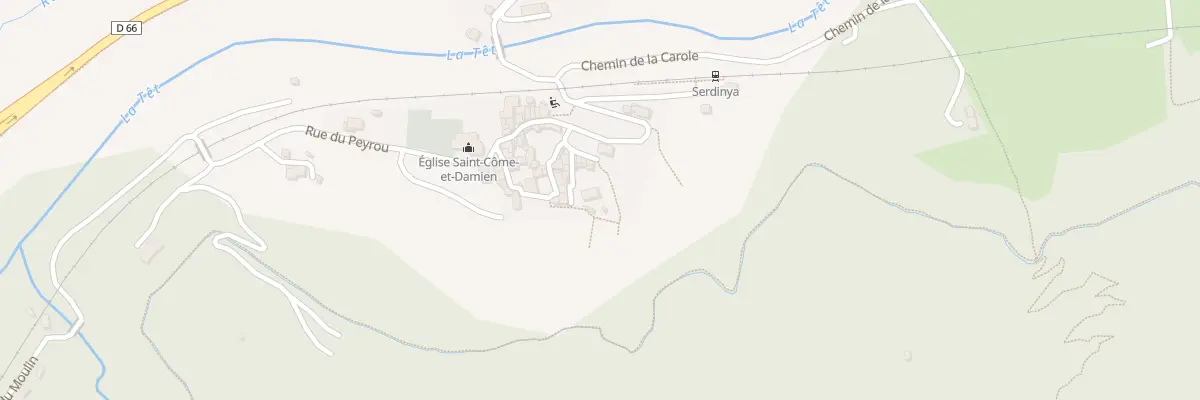 Plan du 5 Rue des Chevres à Serdinya