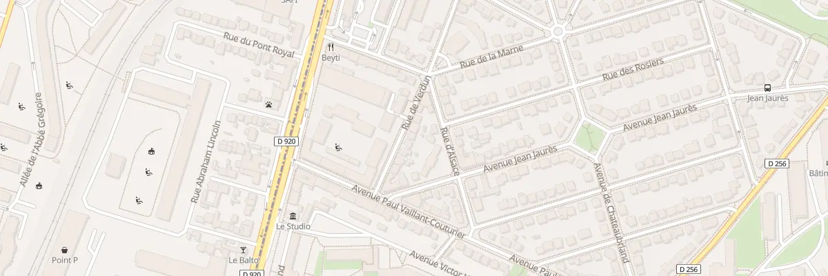 Plan du 23 Rue de Verdun à Cachan