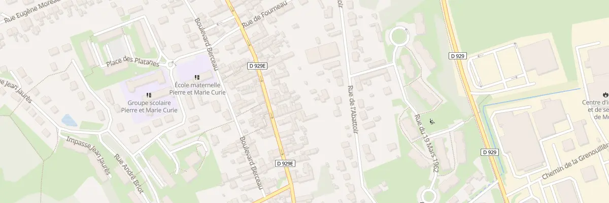 Plan du 117 Rue du Gal Leclerc à Mouy