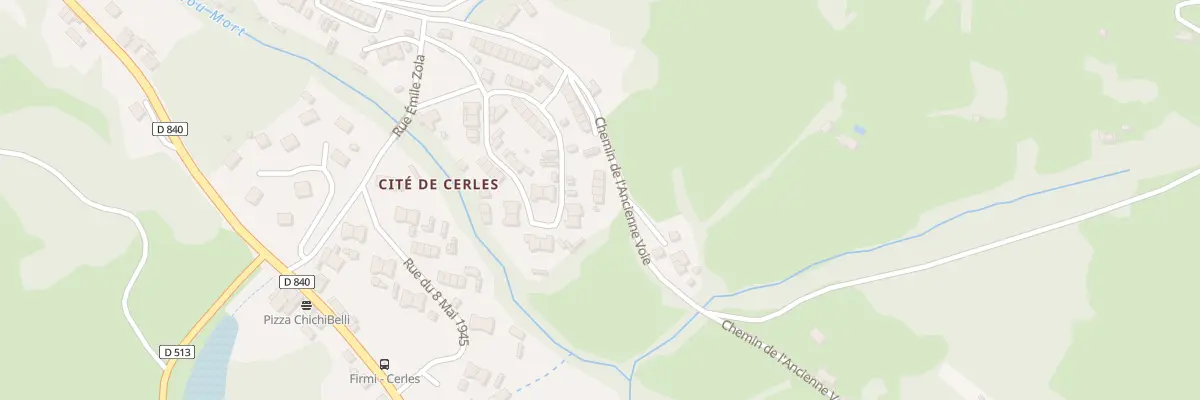 Plan du 27 Rue Jean Jaures à Firmi