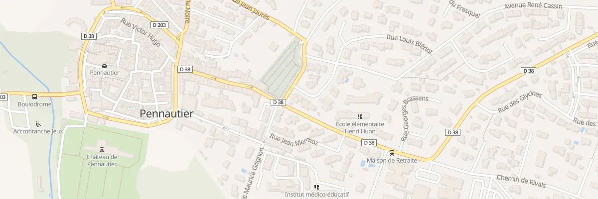 Plan du 4 Rue Clément Ader à Pennautier