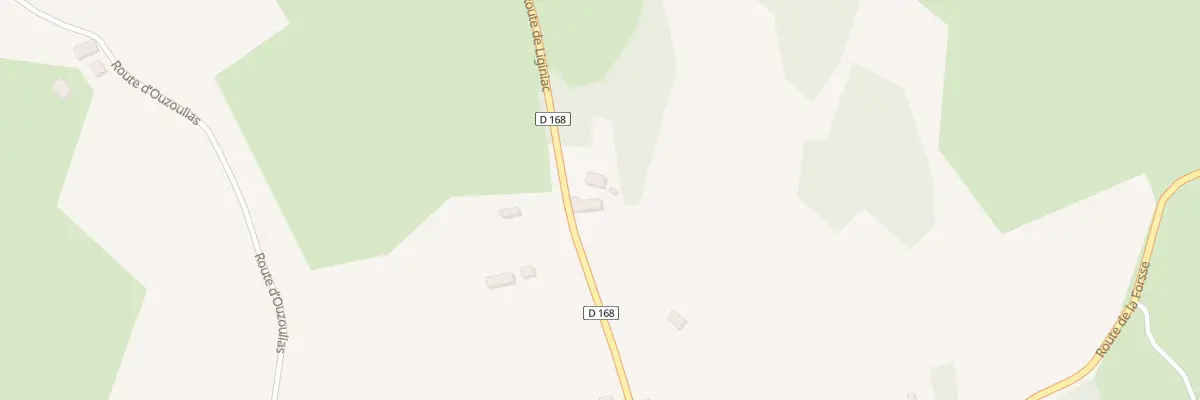 Plan du 7 Rte de Liginiac à Mestes