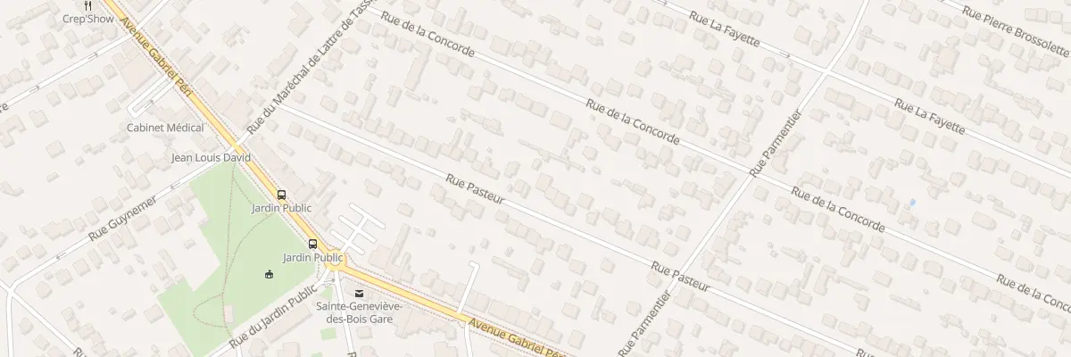 Plan du 35 Rue Pasteur à Sainte-Geneviève-des-Bois