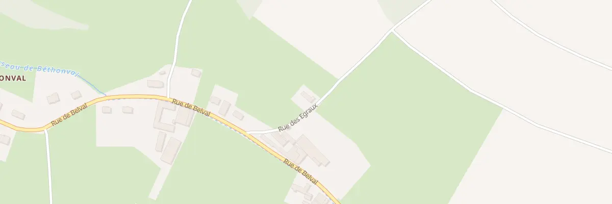 Plan du 3 Rue des Egraux à Hernicourt