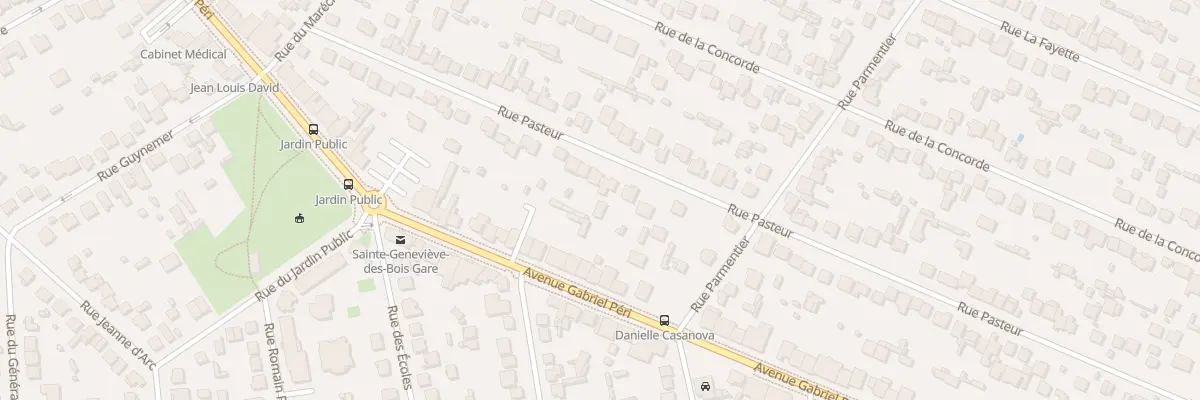 Plan du 48 Rue Pasteur à Sainte-Geneviève-des-Bois