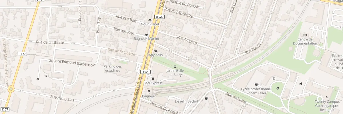 Plan du 17 Rue Lavoisier à Cachan