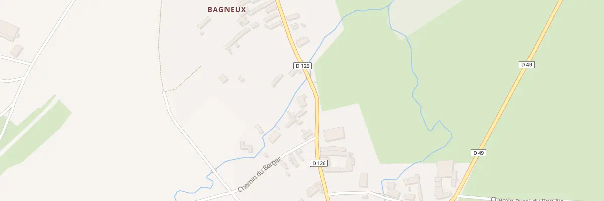Plan du 15 Rue de Bagneux à Gézaincourt