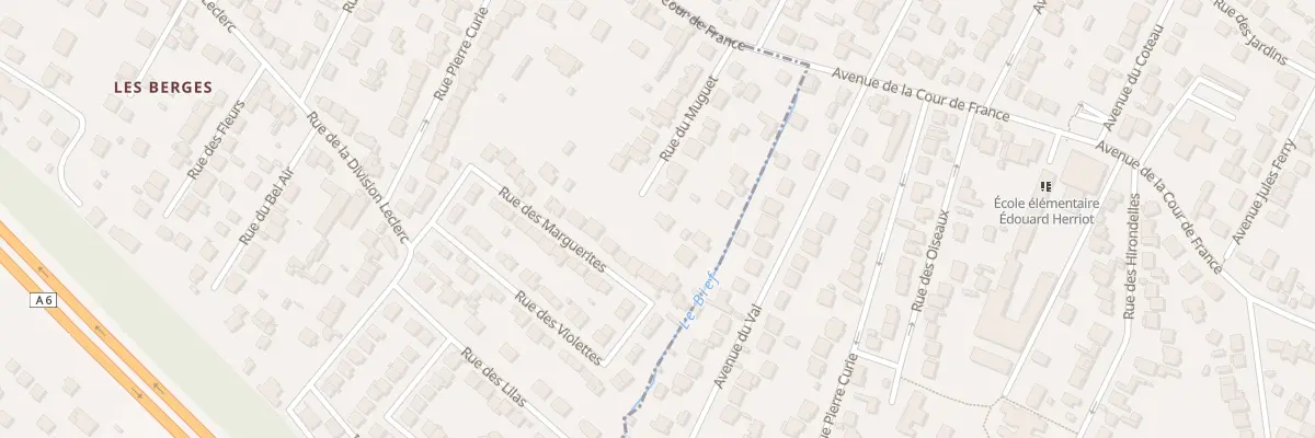 Plan du 17 Rue du Muguet à Chilly-Mazarin