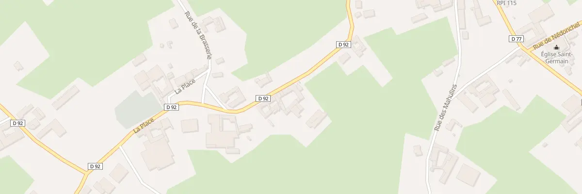 Plan du 10 Rue de la Loge à Fiefs