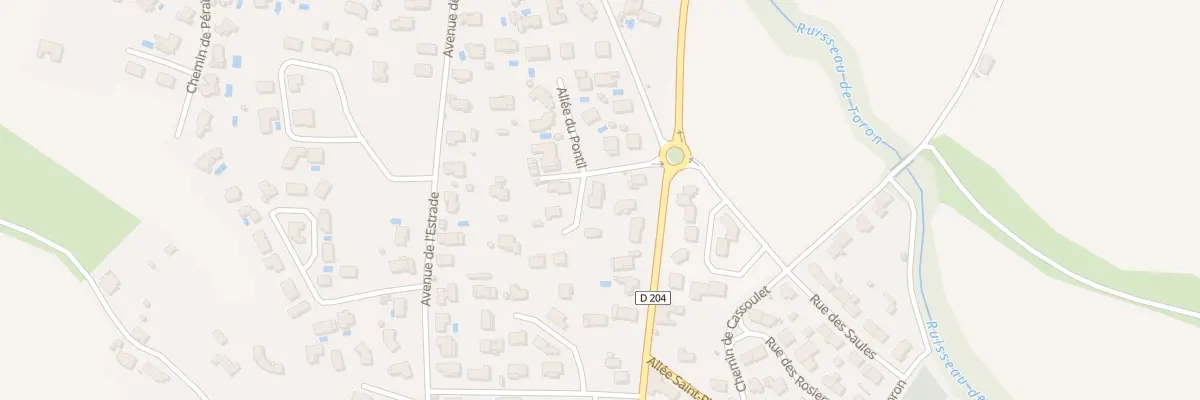 Plan du 85 Rue de la 1ère Armée Française à Cavanac