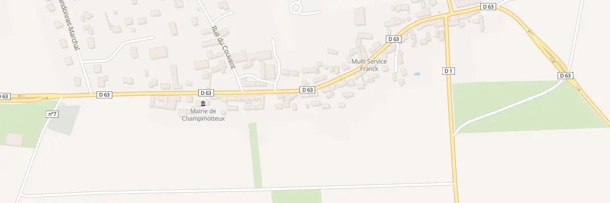 Plan du 24 Rue Michel de l’Hopital à Champmotteux