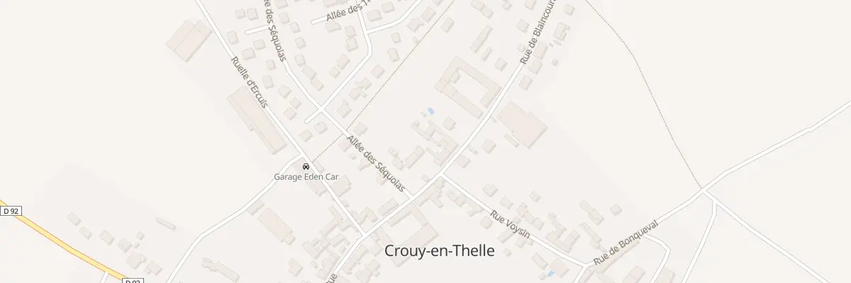 Plan du 13 Rue de Blaincourt à Crouy-en-Thelle