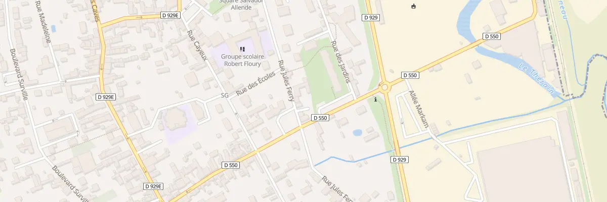 Plan du 27 Rue Jules Ferry à Mouy