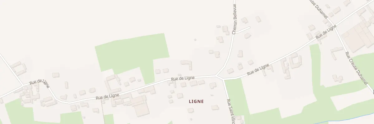 Plan du 732 Rue de Ligne à Roquetoire