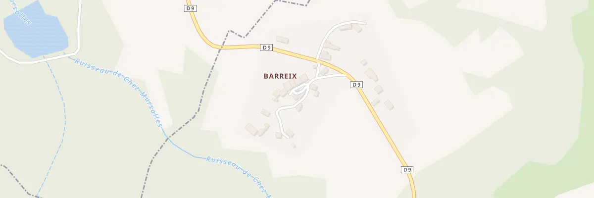 Plan du 5102 Barreix à La Villetelle
