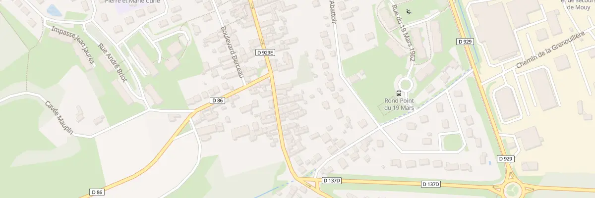 Plan du 135 Rue du Gal Leclerc à Mouy