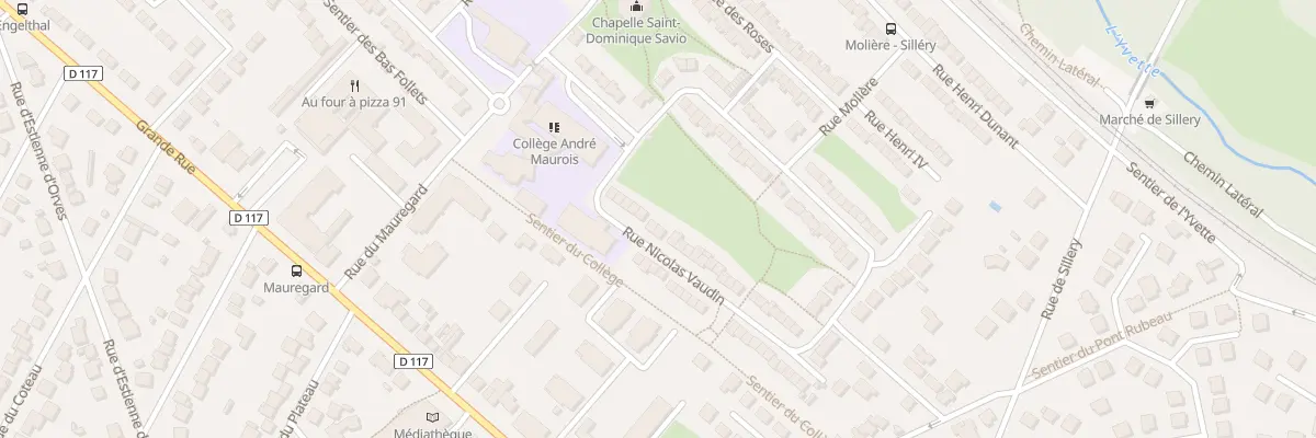Plan du 11 Rue Nicolas Vaudin à Épinay-sur-Orge