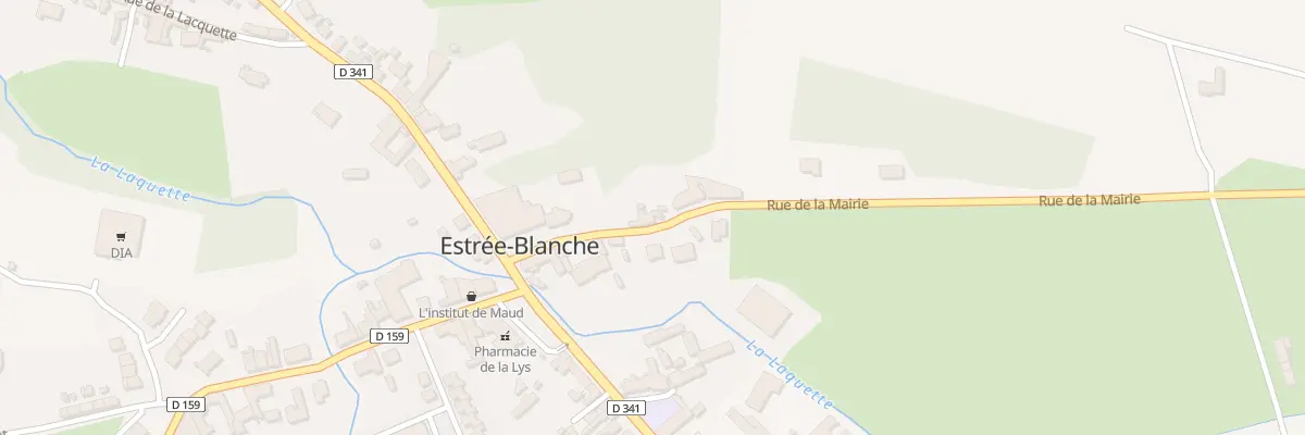 Plan du 215 Rue de la Mairie à Estrée-Blanche