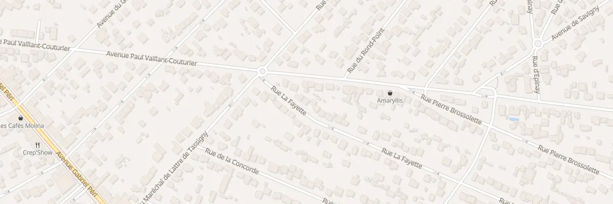 Plan du 9 Rue la Fayette à Sainte-Geneviève-des-Bois