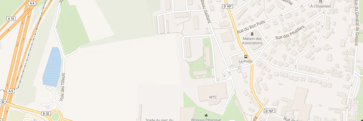 Plan du 9005 Rte d’Antony à Wissous