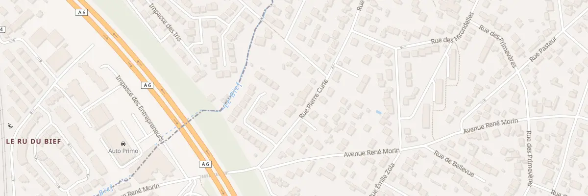 Plan du 74 Rue Pierre Curie à Morangis