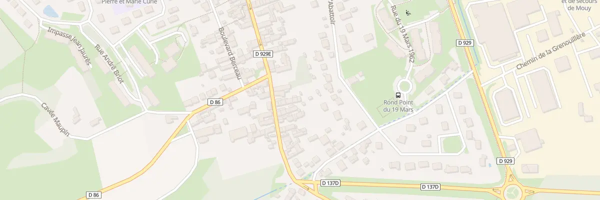 Plan du 135 Rue du Gal Leclerc à Mouy