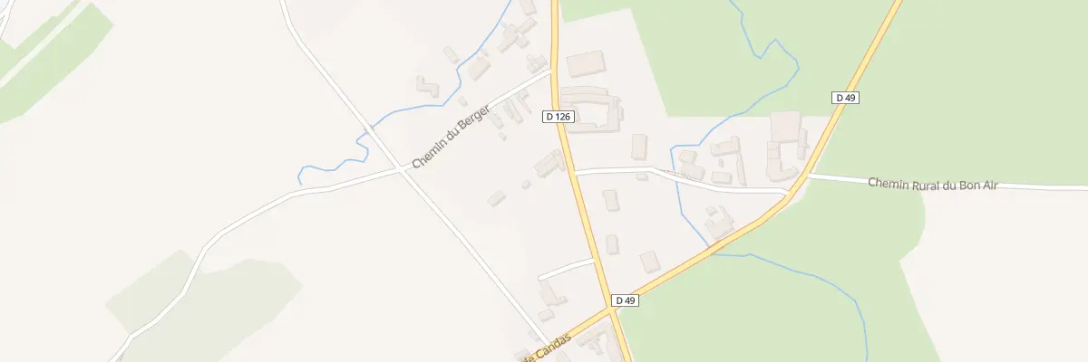 Plan du 5 Rue de Bagneux à Gézaincourt