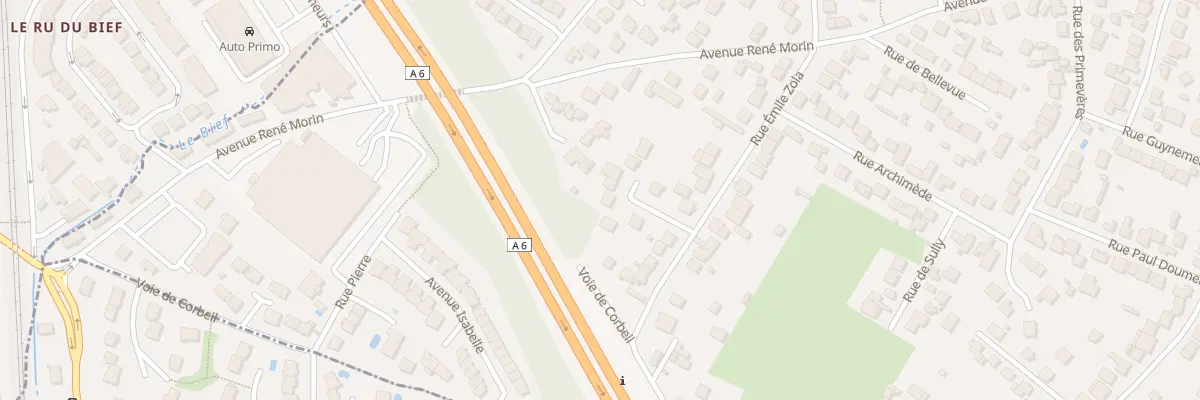 Plan du 5 Rue de la Butte aux Oiseaux à Morangis
