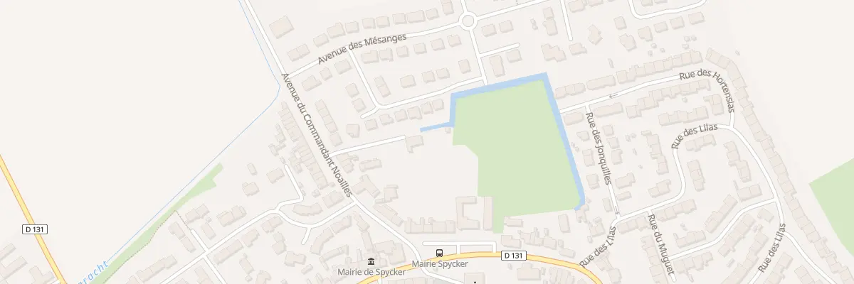Plan du 14 Av du Cdt Noailles à Spycker