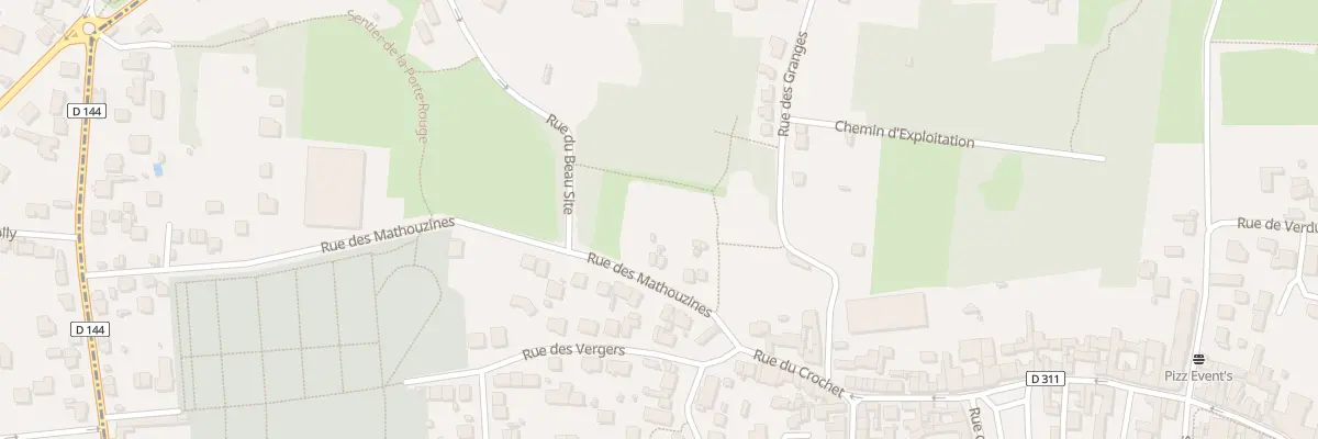 Plan du 12 Rue des Mathouzines à Deuil-la-Barre