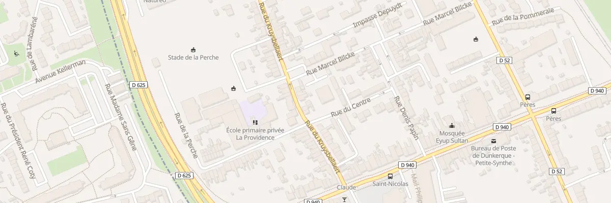 Plan du 138 Rue du Kruysbellaert à Dunkerque