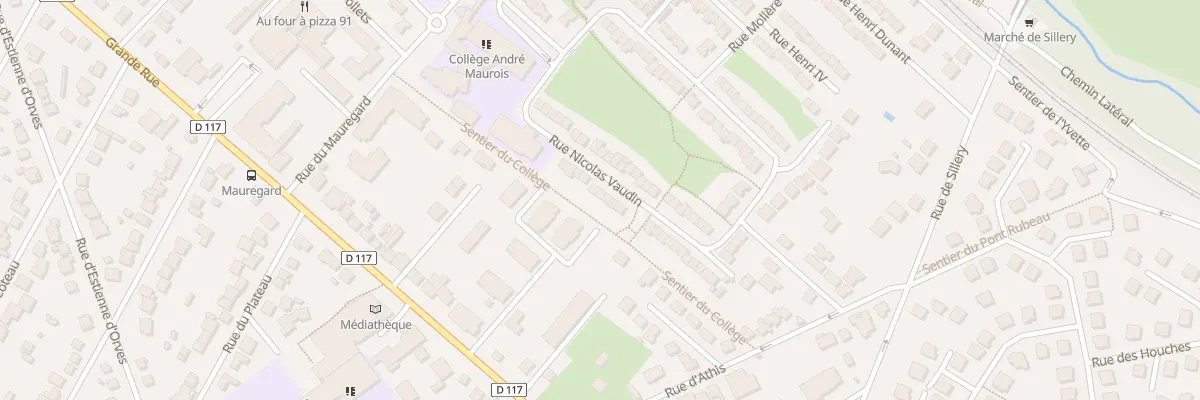Plan du 20 Rue Nicolas Vaudin à Épinay-sur-Orge