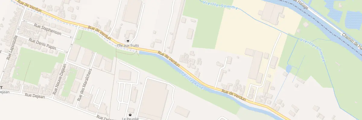 Plan du 381 Rue de Verdun à Amiens
