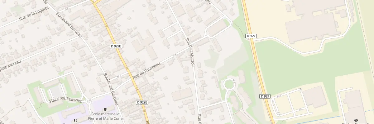 Plan du 240 Rue de l’Abattoir à Mouy