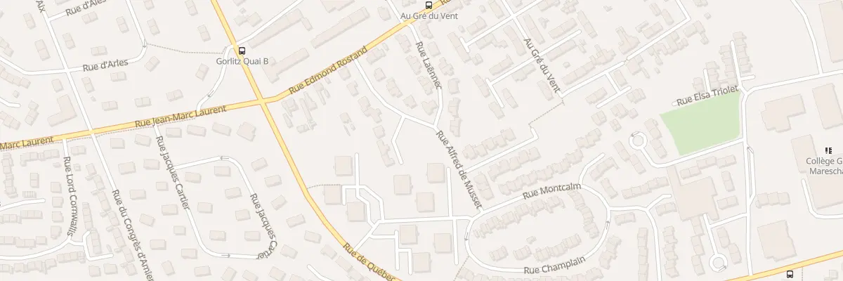 Plan du 28 Rue Laennec à Amiens