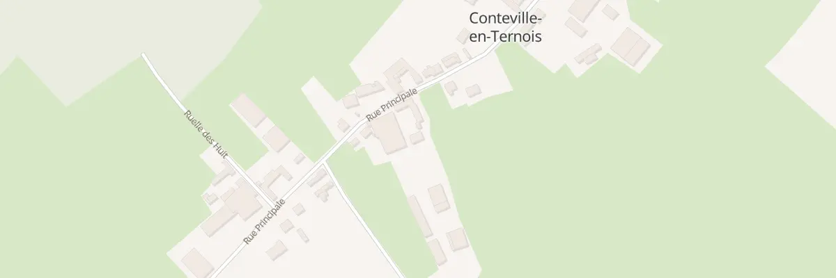 Plan du 45 Rue Principale à Conteville-en-Ternois