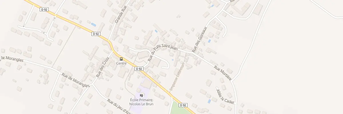 Plan du 128 Rue du Puits Saint-jean à Crouy-en-Thelle