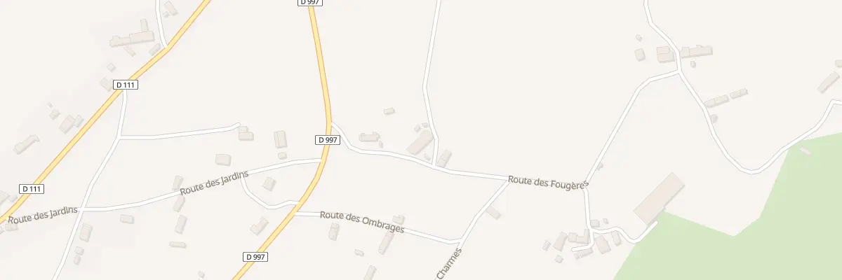 Plan du 1  à Sidiailles
