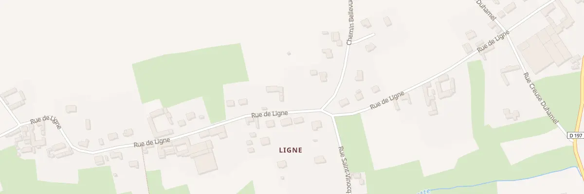 Plan du 718 Rue de Ligne à Roquetoire