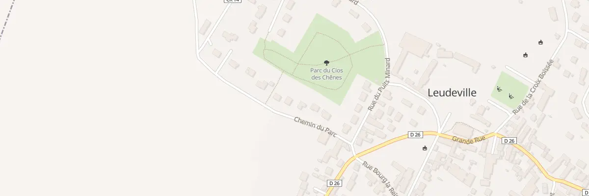 Plan du 8 Che du Parc à Leudeville