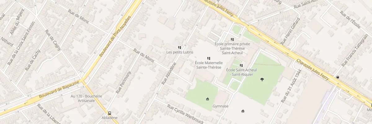 Plan du 49 Rue Abladène à Amiens