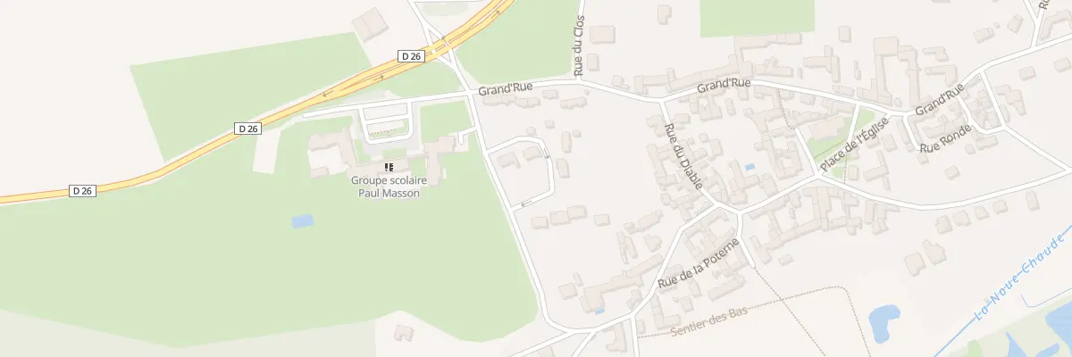 Plan du 3 Rue de la Croix Blanche à Estouy