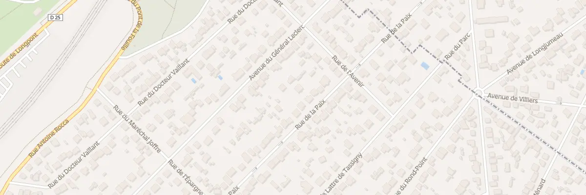 Plan du 103 Rue de la Paix à Sainte-Geneviève-des-Bois