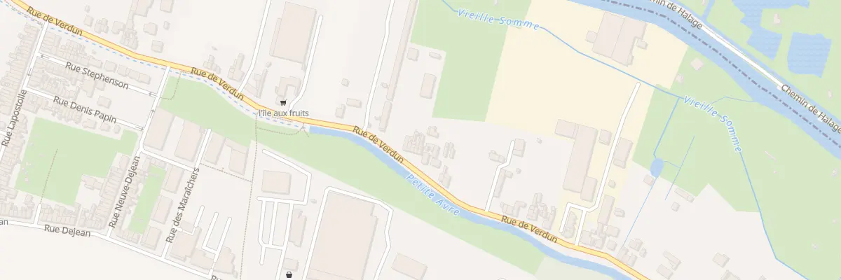 Plan du 387 Rue de Verdun à Amiens