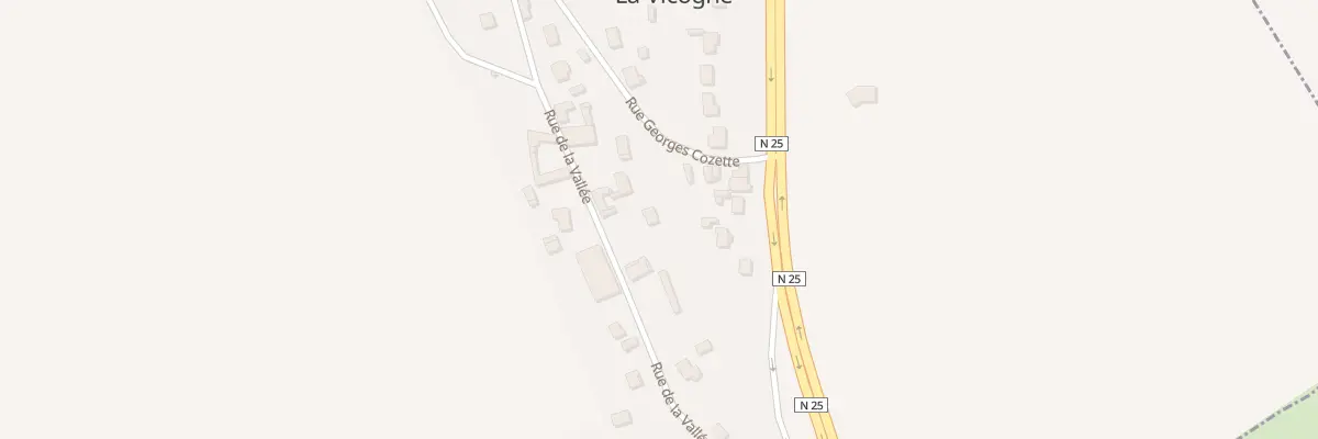 Plan du 7B Rue de la Vallée à La Vicogne