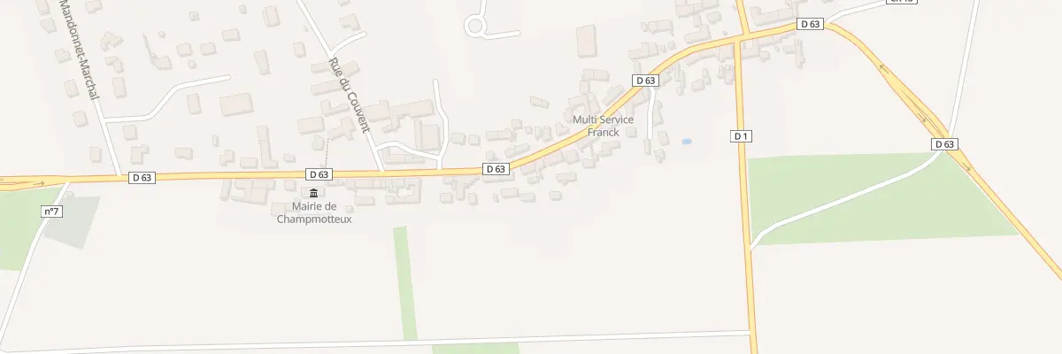 Plan du 28 Rue Michel de l’Hopital à Champmotteux
