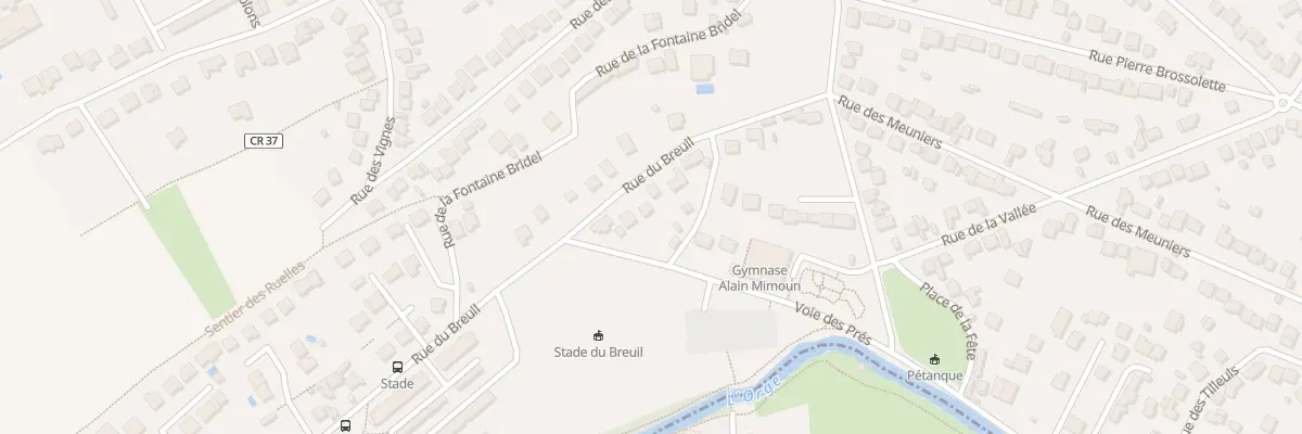 Plan du 13 Rue du Breuil à Épinay-sur-Orge