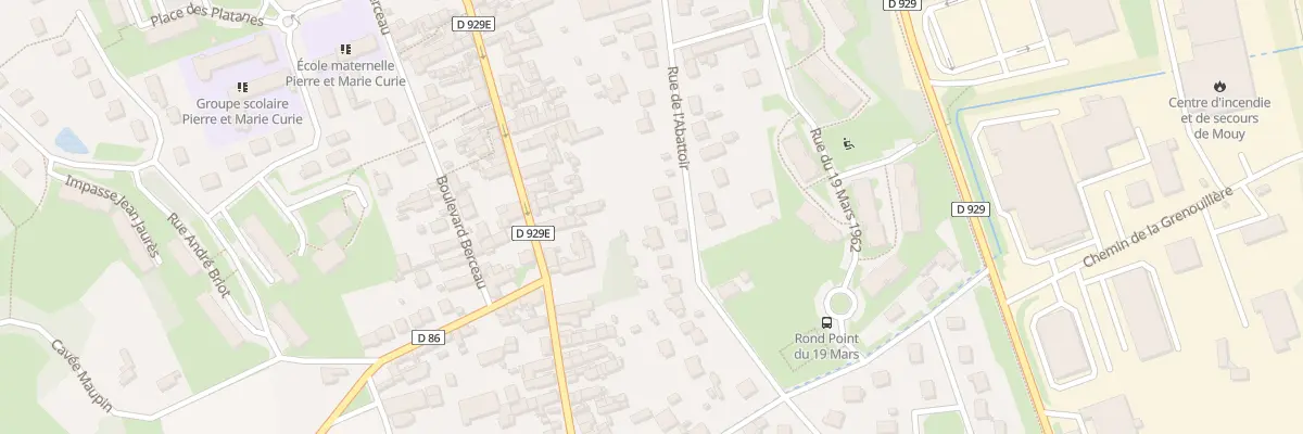 Plan du 486 Rue de l’Abattoir à Mouy