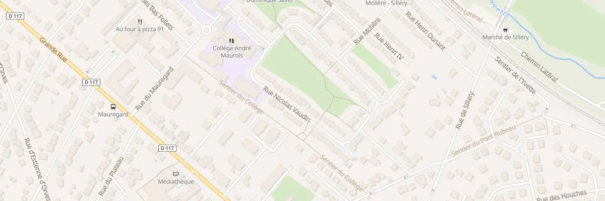 Plan du 23 Rue Nicolas Vaudin à Épinay-sur-Orge