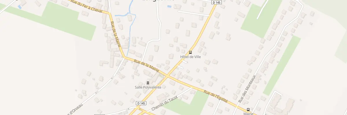 Plan du 6 Rte de la Ferté à D’Huison-Longueville